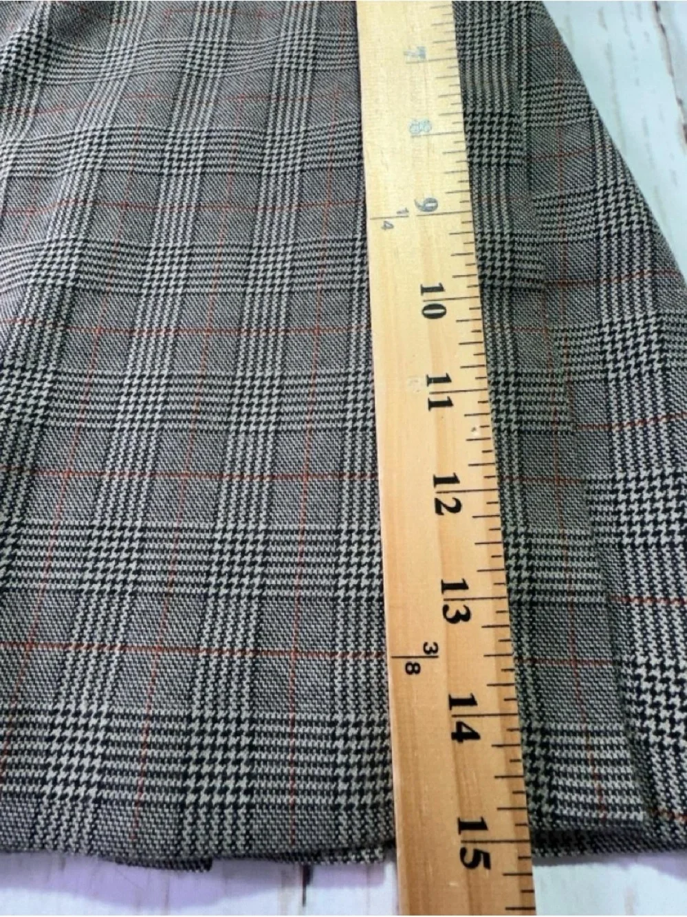 Disney Gray Plaid Pleated Mini Skirt with Heart Buckle Belt - Picture 5 of 8